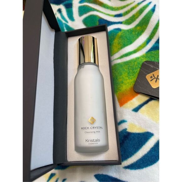 Kristals Cosmetics Rock Crystal Cleansing Milk NIB 4.05 Fl Oz w COA - Picture 2 of 7